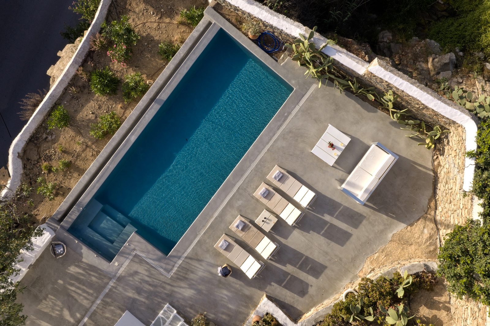 Aerial view of Villa Arc 180